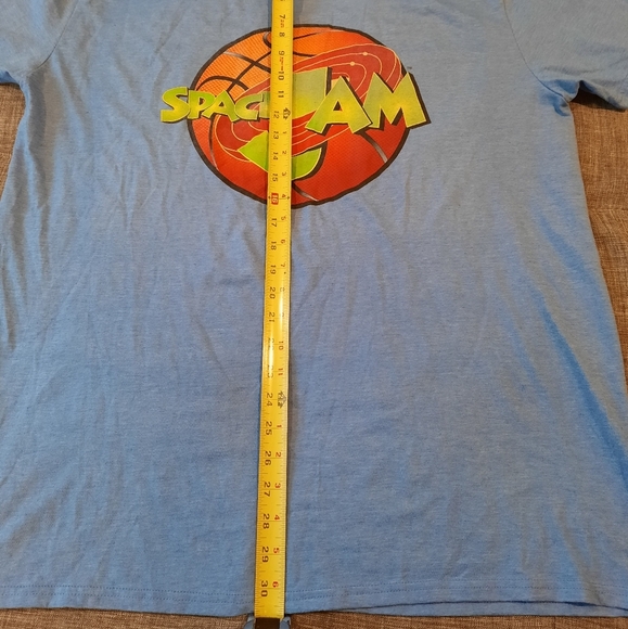Space Jam Men's Blue Tee Shirt New •Size XL• - Picture 4 of 5
